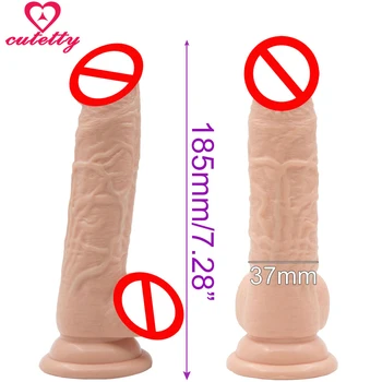 Odos jaustis 185mm*37mm tikroviškas dildo falą netikras penis sekso žaislai moteris dick atžalų dirželis ant consolador