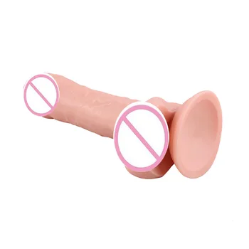 CPWD Sekso žaislai moterims, dirbtinės realus netikras penis mažas dildo stipri siurbimo taurės, mini analinis dildo minkšto silikono nekilnojamojo dildos