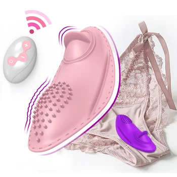 Dėvėti Klitorio Stimuliatorius Nešiojamų Panty silikono Vibratorius Belaidžio Nuotolinio Valdymo Nematomas Vibruojantis Kiaušinis Sekso Žaislai Moteris
