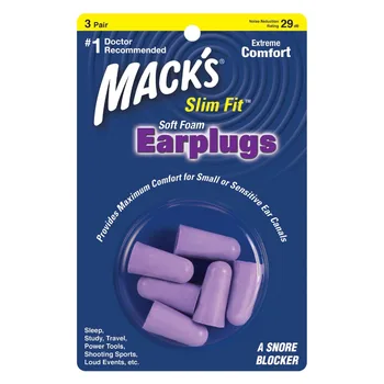 Karšto Pardavimo Mack ' s garso izoliacija ausų triukšmą, ausų kištukai anti-anti-triukšmo stabdžių snore akių kaukė putų silikono