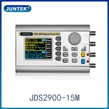 JUNTEK JDS2900-15M 15MHz DDS Funkcija Signalo Generatoriaus, Skaitmeninės Kontrolės Dual-channel Dažnio matuoklis Savavališkai signalo generatorius