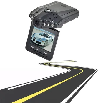 2.5 colio HD Automobilio LED DVR Kelių Brūkšnys vaizdo Kameros su Vaizdo įrašymo Kameros LCD Stovėjimo Diktofonas CMOS Senser Didelio Greičio Įrašymas