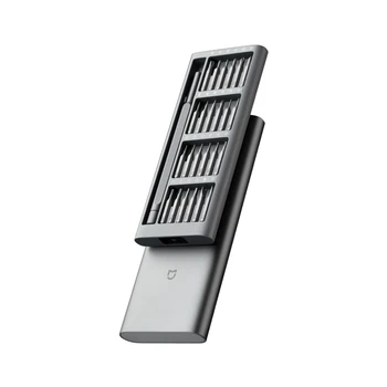 Naujausias Xiaomi Kasdienio Naudojimo Atsuktuvų Rinkinys 24 Tikslumo Magnetinių Bitų Alluminum Box 