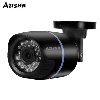 AZISHN HD 720P, 960P 1080P 48V PoE IP Kamera Lauko Vandeniui IR Naktinio Matymo Vaizdo Stebėjimo Saugumo Kulka VAIZDO stebėjimo, IP Kameros