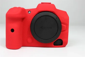 Minkštas silikoninis Kameros Padengti Guma Atveju Apsaugines Odos Maišelis minkštas apvalkalas Canon EOS R6 R5