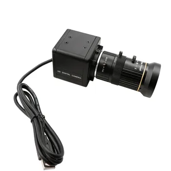 CS Varifocal 5-50mm H. 264 Star Light Mažo apšvietimo 1080P Mikrofonas, Kamera 2MP, uv-C OTG Plug Žaisti USB Kamera su Byla