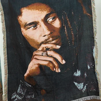 Gobelenas Sienos Kabo Kolegijos Bendrabučio Kambario Dekoro Macrame Sofa Rankšluostį Namų Puošybai Antklodė Kilimų Jamaikos Reggae, Bob Marley