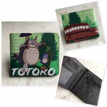 Anime Mano Kaimynas Totoro Animacinių filmų Piniginės Vyrų Pu Odos Piniginės 