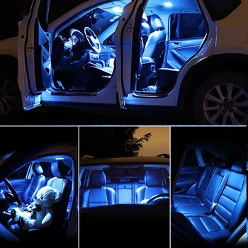 14pc x Tobulas, Canbus Automobilio LED interjero priešrūkiniai žibintai žemėlapis kamieno lemputes 2005-2011 Alfa Romeo 159