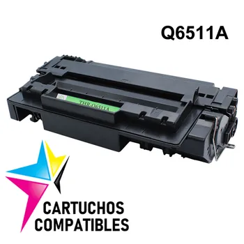HP Q6511A suderinama Black Tonerio LaserJet 2400 2400DN 2410 2420 2420D 2420N 2420DN 2420DTN 2430 2430T 2430TN 2430DTN