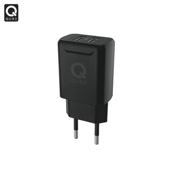 Sienos Kroviklis QUB qwc34blk (2 USB 3.4, spalva juoda