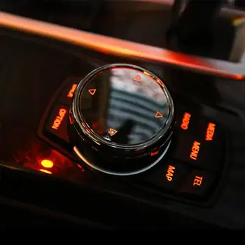 Automobilio Multimedijos Mygtukas Dangtelis Mygtukas Rėmo Apdaila BMW F10 F20 F30 už NBT Kontrolierius Tik Keramikos iDrive Mygtuką