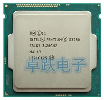 Originalus Pentium Procesorius G3250 3M Cache,3.20 GHz,Dual-core LGA1150 G3250 Desktop CPU,G3250 CPU,g3250 cpu 53W nemokamas pristatymas