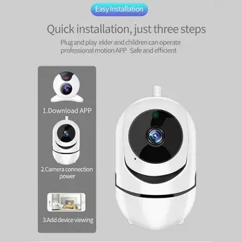 Naujas YCC365 1080P Cloud IP Kamera, WiFi Auto Stebėjimo kamerų Kūdikio stebėjimo Naktį Saugumo Kameros Namų Stebėjimo Kamerą