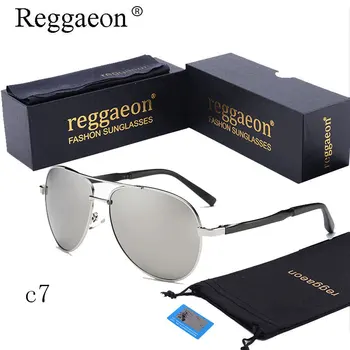 2019 reggaeon klasikinis mados Prekės ženklo Dizaino vyriški poliarizaciniai akiniai nuo saulės vairuotojo moterų akiniai nuo saulės prabangos prekės uv400 Akiniai nuo saulės