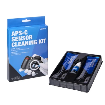 VSGO Jutiklio Valymo Rinkinys 12 × Jutiklis Tepinėliai + Sensor Cleaner Professional CMOS Kamera Cleaner 