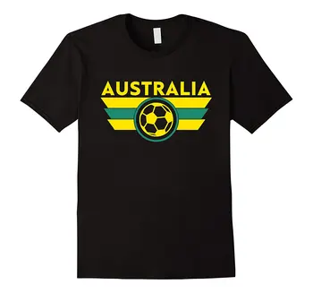 2019 m. Vasarą, O Kaklo VYRIŠKI Prekės ženklo Drabužių Medvilnės Australija Soccers Džersis Marškinėliai Soccerroos Pasaulio Futbolininkas, Kietas Tees