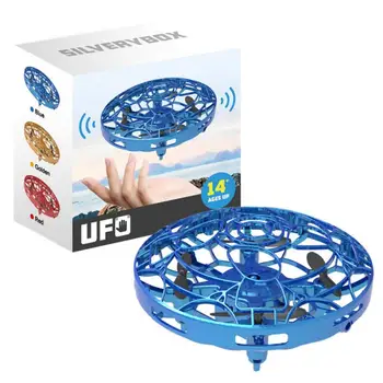 Indukcijos orlaivių RC Žaislo Treniruokliai UFO Mini Quadcopter Drone UFO Infraraudonųjų spindulių Jutiklį, Orlaivių Aukštos Kokybės Nuotolinio Valdymo Žaislas Vaikams