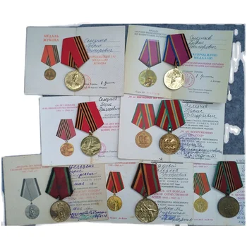 Ištikimybė Pergalę Sovietų Tėvynės Karas 20 25 30 40 50 60 65-Metis Medalis originalas
