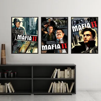 Mafijos Žaidimas Plakatai ir Spausdina Sienos meno Dekoratyvinis Nuotrauką Drobė, Tapyba, Skirtą Kambarį Namuose