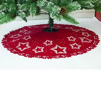 2019 naują atvykimo Kalėdų Eglutės, Sijonai, Kilimai Linksmų Kalėdų Dekoracija Namuose Blizga Star Neaustinio Audinio Sijonas Kalėdos Prekes
