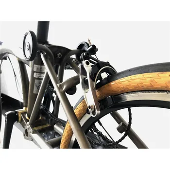 3 spalvų Sulankstomas dviratis EEBrake stabdžių pratęsimo suportas rankos už brompton EE suportas priekinis ir galinis