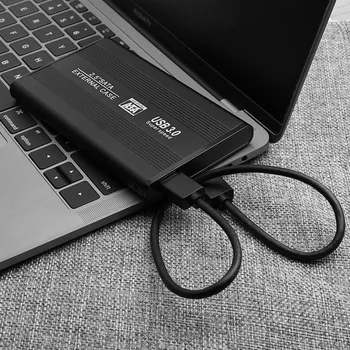 Aliuminio Lydinys 2.5 colių Kietojo Disko Atveju SATA į USB 3.0 Adapteris Išorinis HDD SSD Talpyklos nešiojamų mobiliojo SSD atveju WIN10