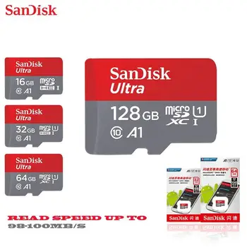 Originalas 16 gb Sandisk class 10 atminties kortele, micro sd micro tf kortelę 