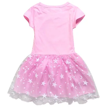 Violetinė Suknelė LETENĄ PATRULIŲ Mergina Dress BabyRed Baltos spalvos Šalis Princesė Dress Kūdikių Naujagimių Drabužiai, vaikams, suknelės mergaitėms Modelis