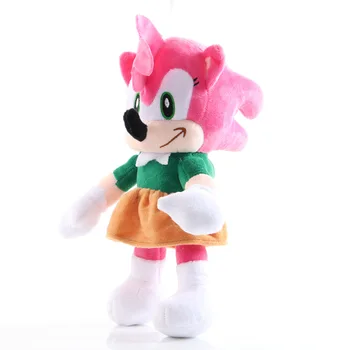 OHMETOY Amy Rose Sonic Lėlė Iškamšos, Pliušiniai Žaislai 26cm Kolekcija Vaikams Gimtadienio Dovana