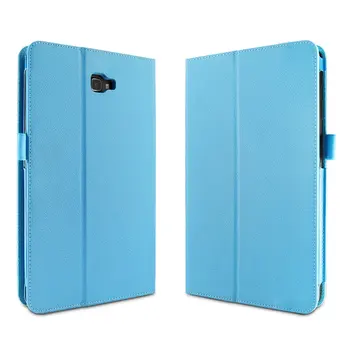 PU Odos Flip Case For Samsung Galaxy Tab A6 10.1 colių (2016 m.) T580 T585 Padengti stendo Smart case for Samsung Galaxy Tab 10.1 A6