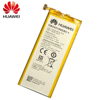 Originalus, Aukštos kokybės 2550mAh HB444199EBC Baterija Huawei Honor 4C C8818 CHM - CL00 CHM-TL00H CHM-UL00 chm-u01 G Play Mini