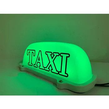Naujas atsparus Vandeniui Taksi Šviesos diodų (LED) Stogo Pasirašyti Taksi Dome Light Su 3 Metrų Maitinimo Kištuko Linija Suderinama Su Vairuotoju Specialistai