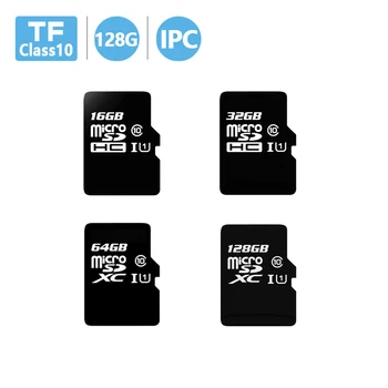 10 klasė TF Kortelė 16GB 32GB 64GB 128 GB Atminties kortelė Micro SD kortelė, skirta WiFi Saugumo Kameros IP Kameros TF kortelė Wi-fi IP Kamera