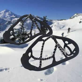 1 Pora Žiemą Lauke, priešslydžio sistema Kapliukai Alpinizmo Sniego, Ledo Danga Lauko Sporto Batų Padengti Laipioti Pėsčiomis Traukos Trinkeles