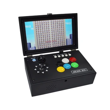 Aviečių Pi 3B+ 14000 Žaidimai Recalbox 10 Colių Ekraną, Vaizdo Žaidimų Konsolės, Nešiojamas Mini Arcade Dovana Mašina Vaikams