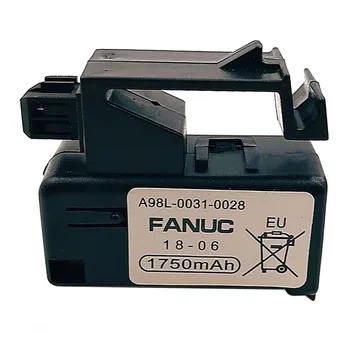 Originalus A98L-0031-0028 PLC Pramonės Baterija skirta Fanuc CNC PLC Pramonės Sistemos A02B-0323-K102 3V 1750mAh Atsarginė Baterija