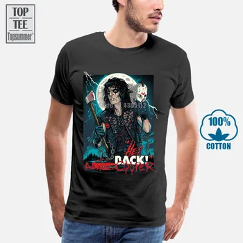Alice Cooper ' T Juokingi Marškinėliai T-Shirt Vyrams, Prekės ženklo Mados Vyrų Atspausdintas T-Shirt Medvilnės Vyrų Marškinėliai Black Marškinėliai Anime Marškinėlius A0022