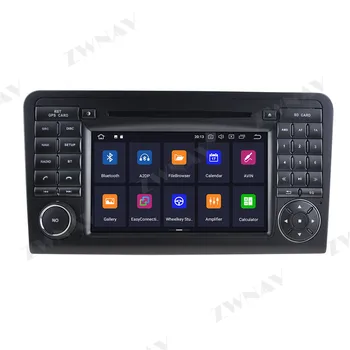 4G+64GB DSP Carplay Mercedes-Benz ML Klasė W164 Android 10.0 Multimedia, GPS Navigacija, Garso Stereo Radijas, Diktofonas Galvos Vienetas