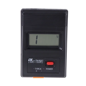 TM-902C K Tipas Skaitmeninis LCD Termometras -50 Laipsnių Celsijaus 1300 Laipsnių Celsijaus su Termopora Jutiklis