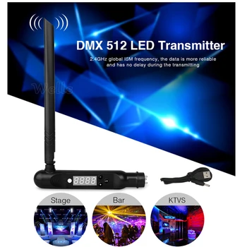 Miboxer DMX512 RGB+BMT E27 9W Lemputė, LED Lempos,DMX 512 LED Siųstuvas,DMX512 RGB+BMT Juostos Valdiklis,FUTD01/FUT012/FUT039