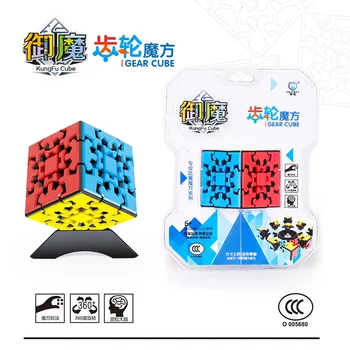 Neo Magija kubo galvosūkį YuMo Pavarų kubas 3x3x3 3x3 specialiųjų ugdymosi twist išmintis žaislai, game cube dovana