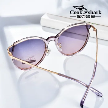 Cookshark 2019 nauji akiniai nuo saulės moteriški akiniai nuo saulės, poliarizuoti vairuotojo vairavimo hipster akiniai