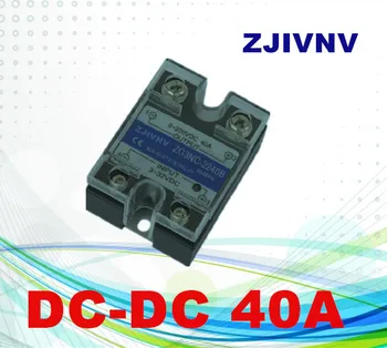 Vienfazis DC-DC įtampos kontrolės 40a DC (Solid state relay ssr pagrindinio tipo ZG3NC-2240B