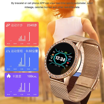 2020 LIGE Smart Watch Moterų, Vyrų Sporto Žiūrėti Vandeniui Laikrodis Širdies ritmo 