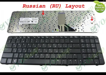 Naujas ir Originalus RU Sąsiuvinis Nešiojamojo kompiuterio klaviatūra HP 6830 6830s black Russian RU Versija - V071326BS1 RU, 466200-251, 490327-251
