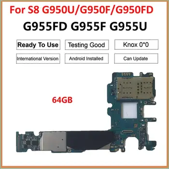 Samsung Galaxy S8 G950F G950FD G950U S8 Plius G955F G955FD G955U Plokštė Originalus, Atrakinta Švarus IMEI Android Logika Valdyba