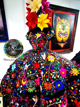 Siuvinėjimo Gėlių Kamuolys Suknelė Meksikos Quinceanera Prom Dresses Saldus 16 Suknelė Vestidos 15 Anos De Quinceañera Nuotakos Boutique