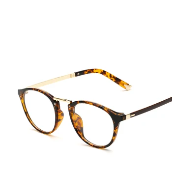 LONSY Naujas Rožinės spalvos Akinius Optikos Prekės Apvalūs Akiniai, Rėmeliai, skaidraus lęšio Mados akiniai Rėmeliai Moterų oculos de grau CJ2204