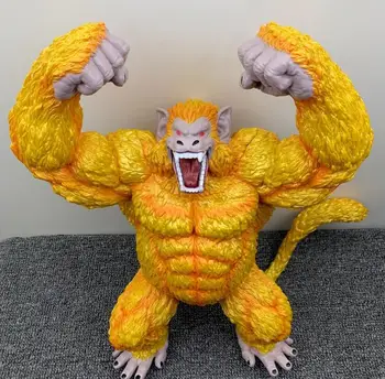 Dragon Ball Z Statula Sūnus Gokas Ape PVC Veiksmų Skaičiai 430mm Dragon Ball Super Anime Gokas Ape Modelis Žaislai Dovana